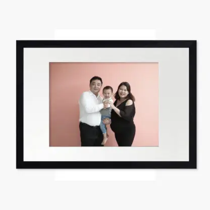 Together| Bộ 5 khung ảnh treo tường gỗ sồi đen - OAK1SET5B - Hình ảnh 4