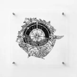 COMPASS - tranh kính 3D hiện đại