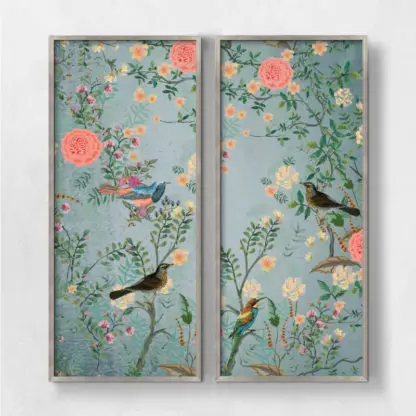 Bộ 2 tranh Chinoiserie VI