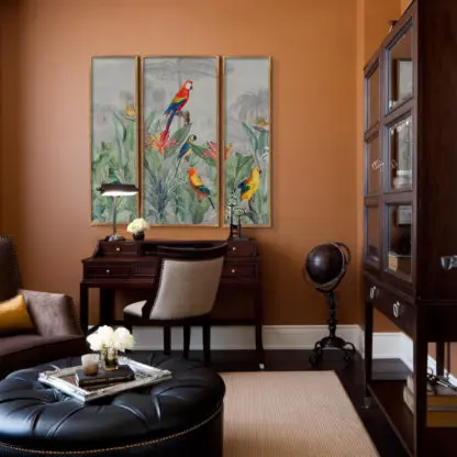 Bộ 3 tranh Chinoiserie II 2