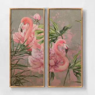 Bộ 2 tranh Chinoiserie V