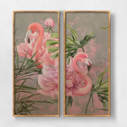 Bộ 2 tranh Chinoiserie V