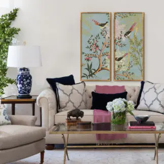 Bộ 2 tranh Chinoiserie I 2