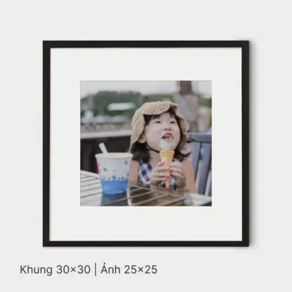 Our Memory | Bộ khung ảnh kỉ niệm treo tường 6 bức, gỗ sồi đen - OM6BL - Hình ảnh 3