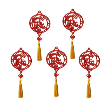 COMBO 5 Dây treo tết chữ Phúc đỏ