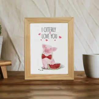 I Truly Love You - Postcard in tên theo yêu cầu