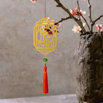 Dây treo trang trí tết chữ Lộc vàng 1