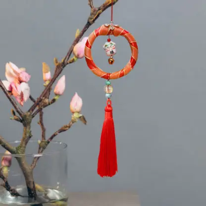 Dây treo tết mèo chiêu tài 1