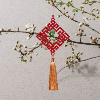 Dây treo phúc lộc thọ toàn đỏ 1