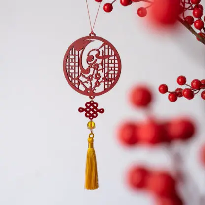 Dây treo chữ Tết đỏ 2