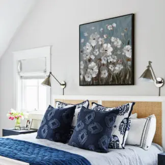 Hoa trong nắng sớm - Tranh sơn dầu hoa đẹp 60x60