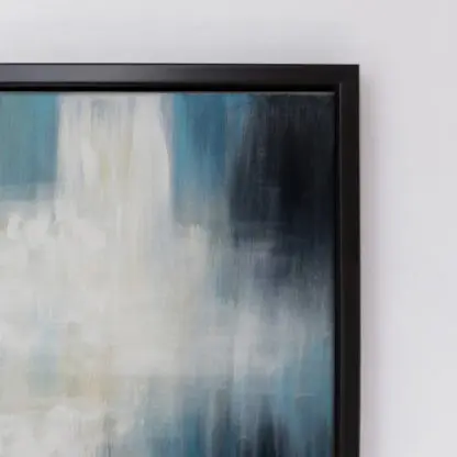 Blue abstract - Tranh sơn dầu trừu tượng 60x80 - Hình ảnh 3