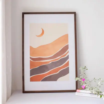 Khung tranh ảnh gỗ sồi 40x60