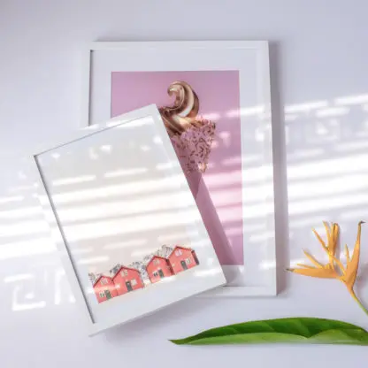 OAKW Khung tranh gỗ sồi trắng 2