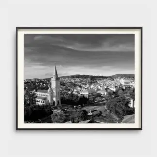 Tranh phong cảnh Đà lạt trắng đen - In Giclee - NAG Lộc Nguyễn