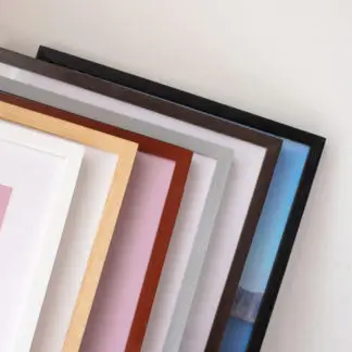 Khung tranh gỗ, khung ảnh gỗ 50x50, gỗ sồi tự nhiên bản 1.5 cm