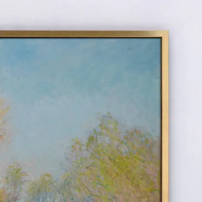 Tranh phong cảnh châu Âu Spring in Giverny (1890) Claude Monet - Tranh canvas - Ảnh 3