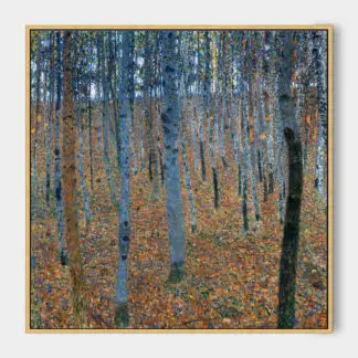 Allee at Schloss Kammer (1910) - Tranh canvas treo tường danh hoạ Gustav Klimt 80x80cm