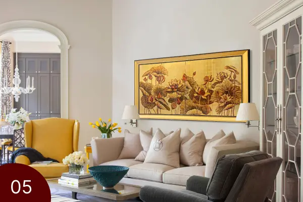 Tranh Kim Liên Vạn Phúc