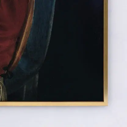 Lady with an Ermine - Tranh canvas treo tường Leonardo da Vinci - Ảnh 4
