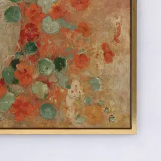 Nasturtiums - Tranh canvas treo tường danh hoạ Odilon Redon