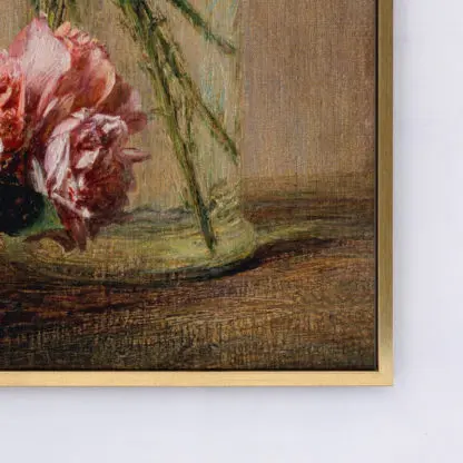 Roses and lilies - Tranh canvas treo tường danh hoạ Henri Fantin–Latour - Hình ảnh 3