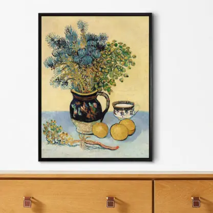 Hoa thiên nhiên - Tranh canvas Vincent Van Gogh (1888) - Hình ảnh 2