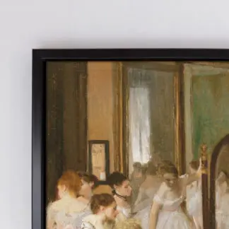 Tranh canvas cổ điển Châu Âu  Lợp học khiêu vũ - Edgar Degas