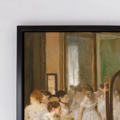 Tranh canvas cổ điển Châu Âu  Lợp học khiêu vũ - Edgar Degas - Ảnh 2