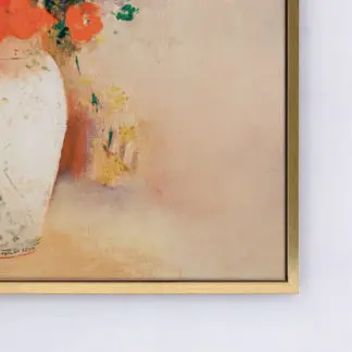 Vase of flowers - Tranh canvas treo tường danh hoạ Odilon Redon