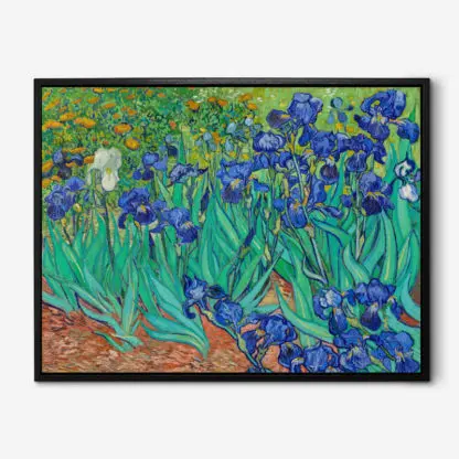 Hoa diên vĩ - Tranh canvas Vincent Van Gogh (1889) - Hình ảnh 4