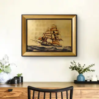 Tranh thuận buồm xuôi gió 35x50