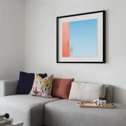50x50 tường đỏ khung hộp 3
