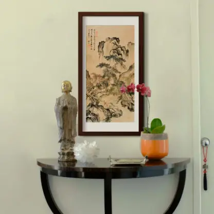 Tranh thuỷ mac dọc