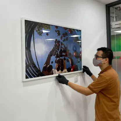 in ảnh, in tranh trên giấy mờ, giấy bóng
