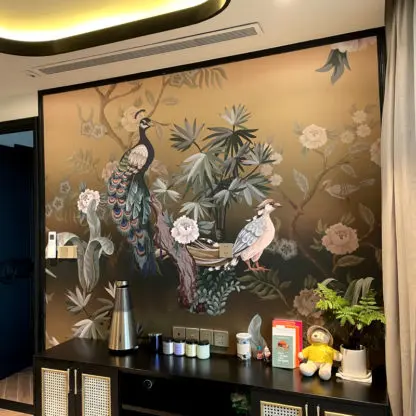 in tranh dán tường