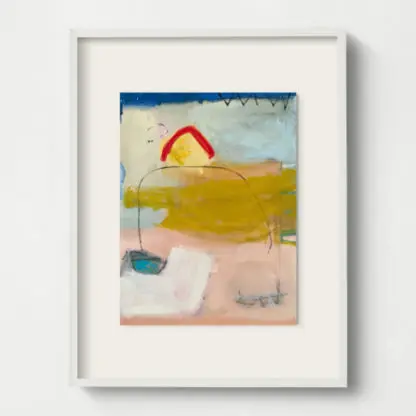 bộ 2 tranh trừu tượng 50x70 4