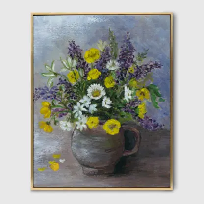 tranh lọ hoa sắc màu in canvas 1