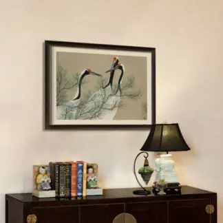 Cranes from Momoyogusa–Flowers of a Hundred Generations (1909) by Kamisaka Sekka-id-2049894-jpeg 2