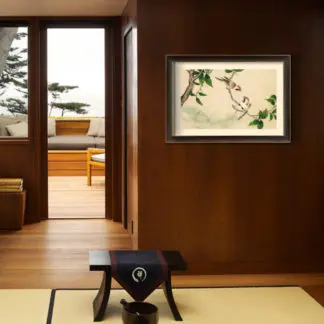 Gossiping Sparrows (18th Century) painting in high resolution by Zhang Ruoai-id-2825038-jpeg mockup