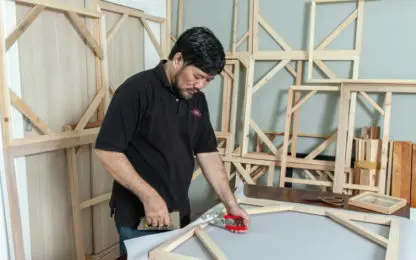 dịch vụ sản xuất khung tranh