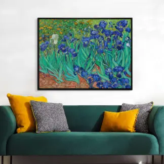 Hoa diên vĩ - Tranh canvas Vincent Van Gogh (1889)