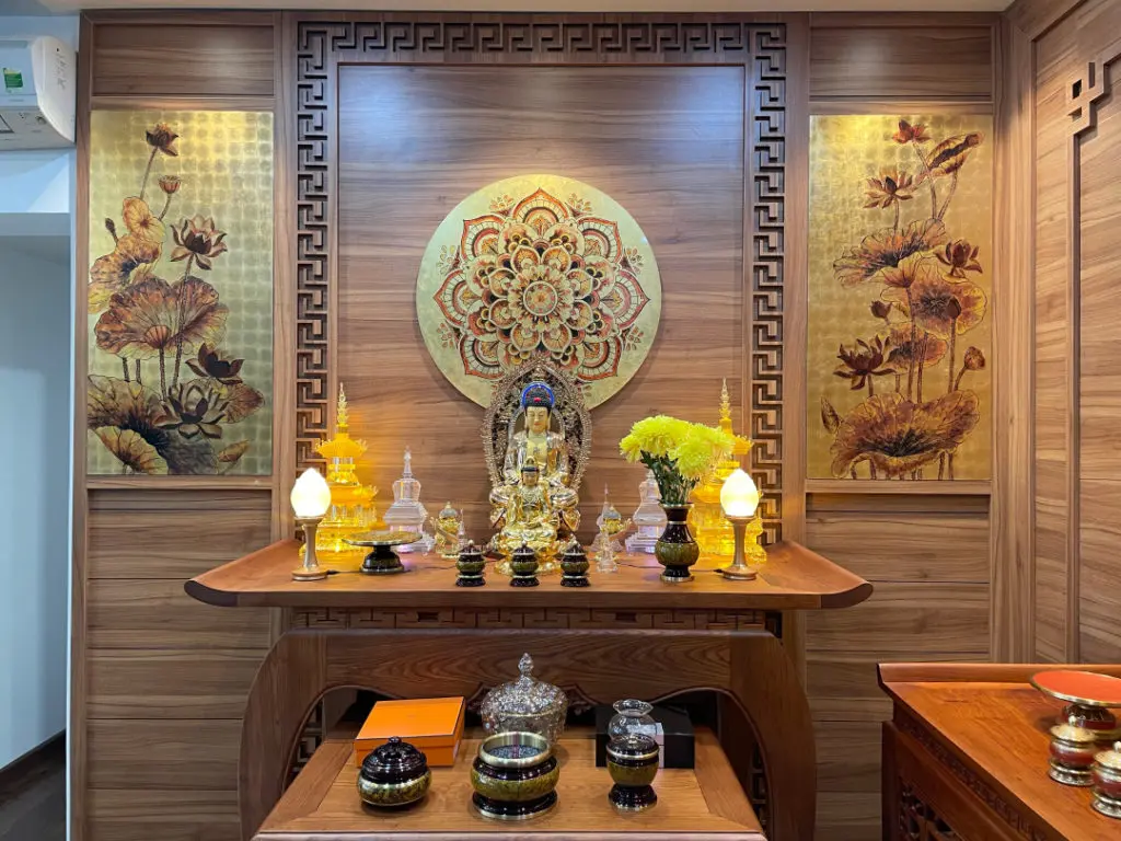 Tranh treo bàn thờ đẹp