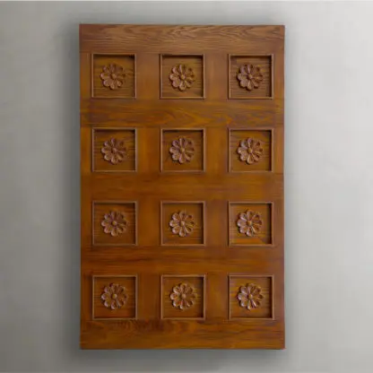 tranh gỗ hoa văn 3D mẫu 1