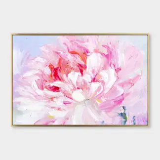 Tranh hoa mẫu đơn peony 1