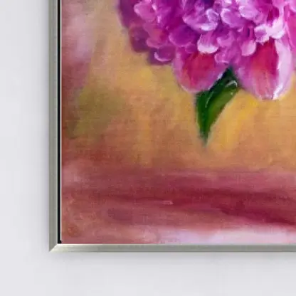 Peony VI - Tranh canvas hoa mẫu đơn - Hình ảnh 2
