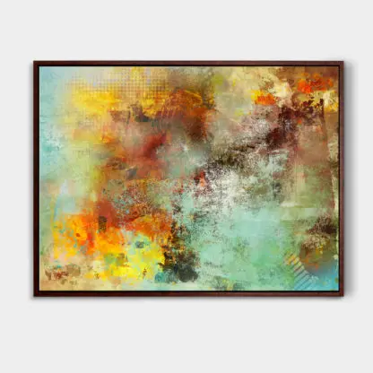 NÂU - Khung tranh canvas floating 4