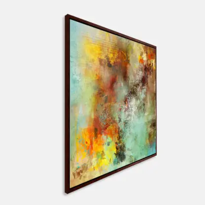 NÂU - Khung tranh canvas floating 5