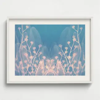 Bloom tranh khung kính hiện đại