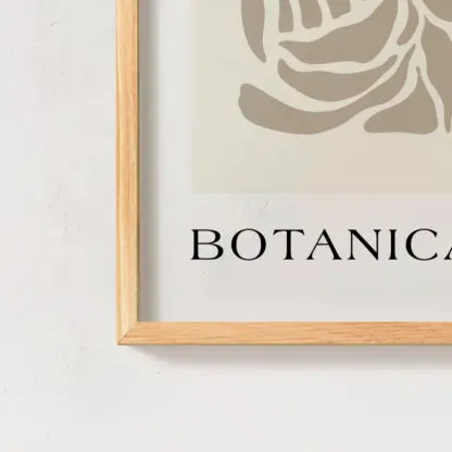Botanical Art Tranh hiện đại khung kính - Hình ảnh 3